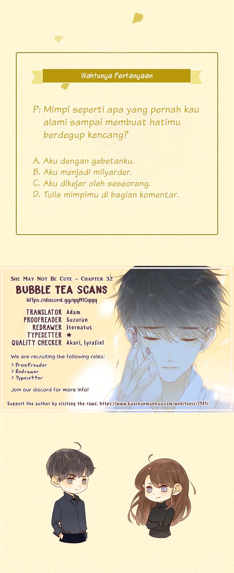 She May Not Be Cute Chapter 32 Gambar 13
